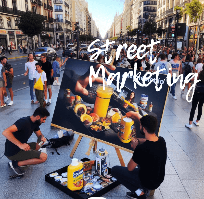 StreetMarketing el evento está en la calle